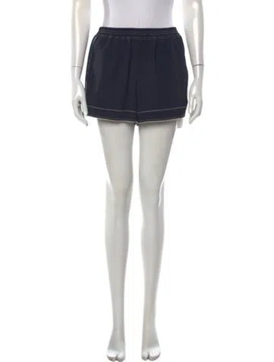 Pre-owned Ramy Brook Mini Shorts W/ Tags In Blue