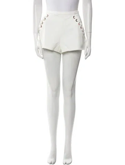 Pre-owned Ramy Brook Mini Shorts W/ Tags In White
