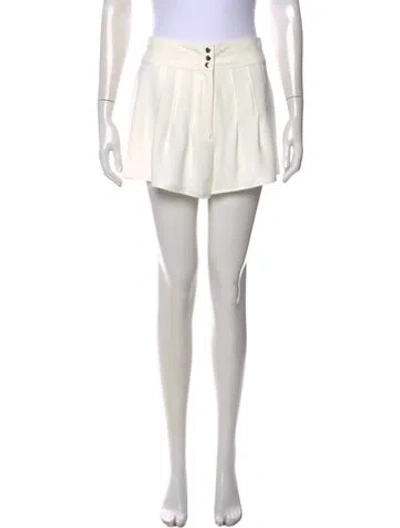 Pre-owned Ramy Brook Mini Shorts W/ Tags In White