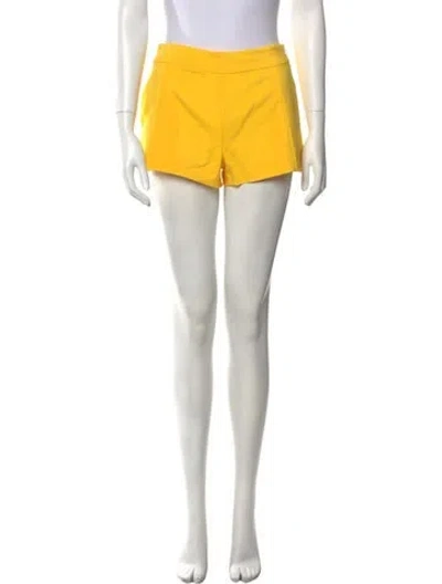 Pre-owned Ramy Brook Mini Shorts W/ Tags In Yellow