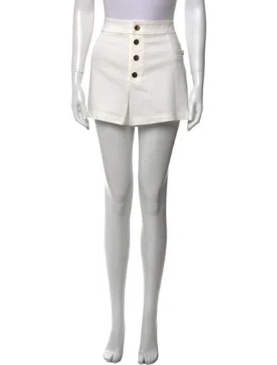 Pre-owned Ramy Brook Mini Shorts In White