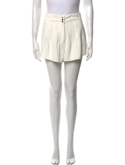 Pre-owned Ramy Brook Mini Shorts In White