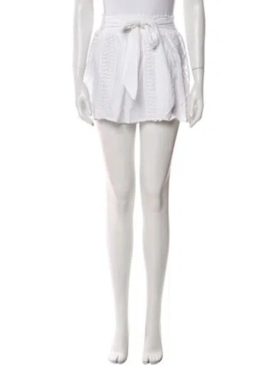 Pre-owned Ramy Brook Mini Shorts In White