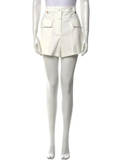 Pre-owned Ramy Brook Mini Shorts In White