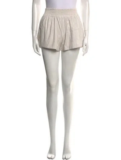 Pre-owned Ramy Brook Mini Shorts In White