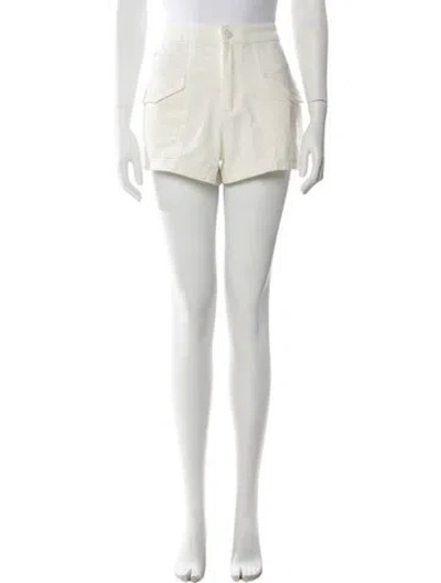 Pre-owned Ramy Brook Mini Shorts In White