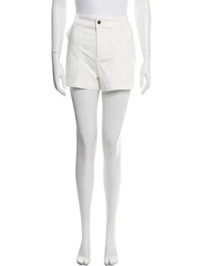 Pre-owned Ramy Brook Mini Shorts In White