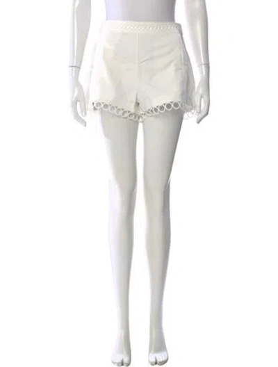 Pre-owned Ramy Brook Mini Shorts In White