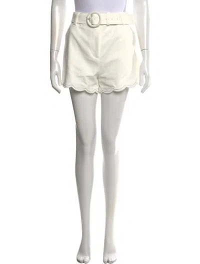 Pre-owned Ramy Brook Mini Shorts In White