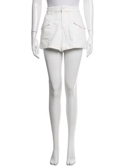 Pre-owned Ramy Brook Mini Shorts In White