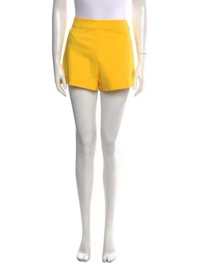 Pre-owned Ramy Brook Mini Shorts In Yellow