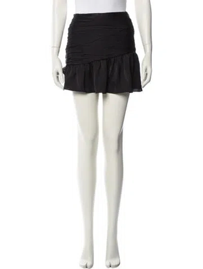 Pre-owned Ramy Brook Mini Skirt In Black