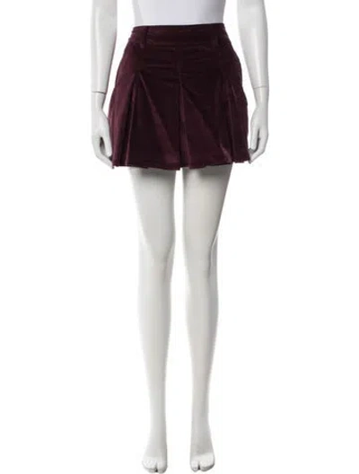 Pre-owned Ramy Brook Mini Skirt W/ Tags In Black