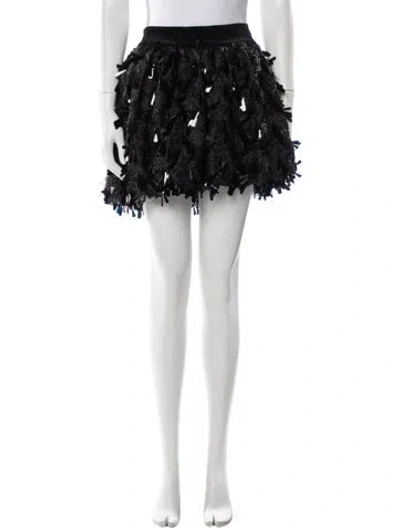 Pre-owned Ramy Brook Mini Skirt In White