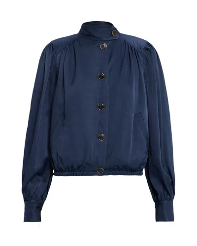 RAMY BROOK MITCHELL BUTTON-FRONT JACKET