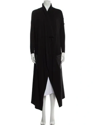 Pre-owned Ramy Brook Mock Neck Sweater In Black