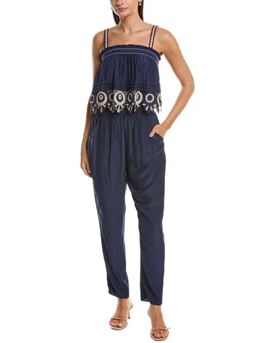 Ramy Brook Monica Jumpsuit In Blue