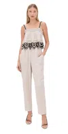 Ramy Brook Monica Jumpsuit Sandstone In Multi