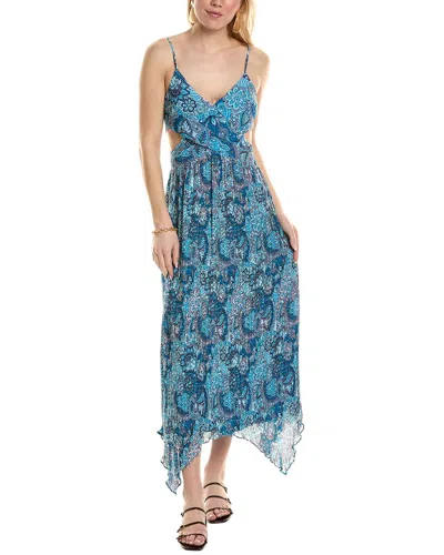 Ramy Brook Moor Maxi Dress In Blue