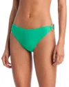 Ramy Brook Morrow Bikini Bottom In Palm Green