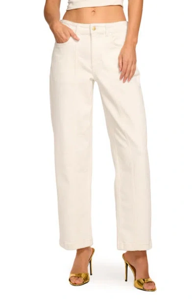 Ramy Brook Nadia Straight Leg Jeans In White