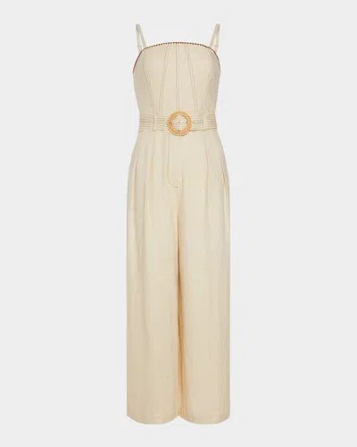 Ramy Brook Nadia Wide-leg Corset Jumpsuit