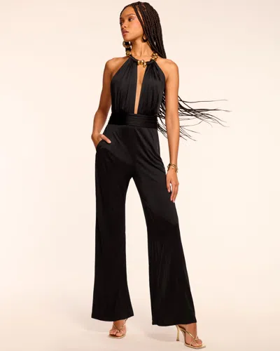 Ramy Brook Naila Jersey Embellished Jumpsuit