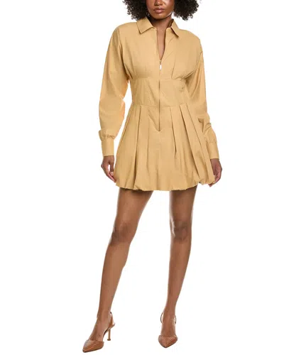 Ramy Brook Naira Mini Dress In Tan