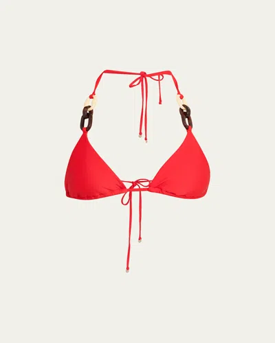 RAMY BROOK NANCY RING TRIANGLE BIKINI TOP