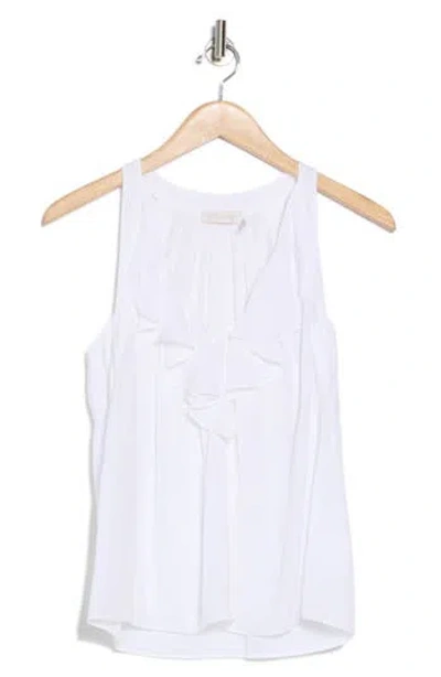 Ramy Brook Nellie Ruffle Sleeveless Top In Ivory