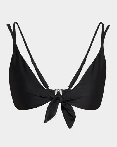 Ramy Brook Nichelle Bikini Top In Black