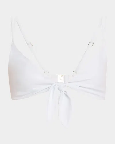 Ramy Brook Nichelle Bikini Top In White