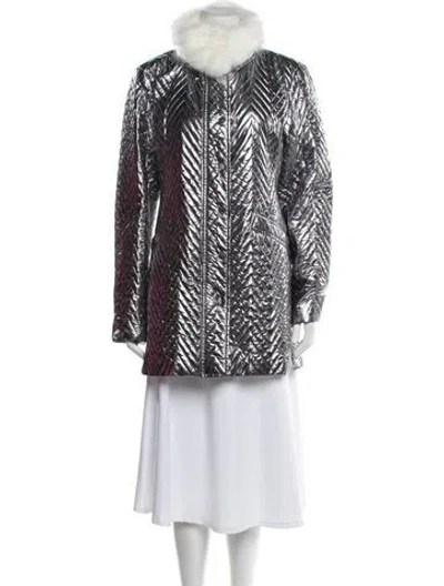 Pre-owned Ramy Brook Nylon Coat In Multicolor
