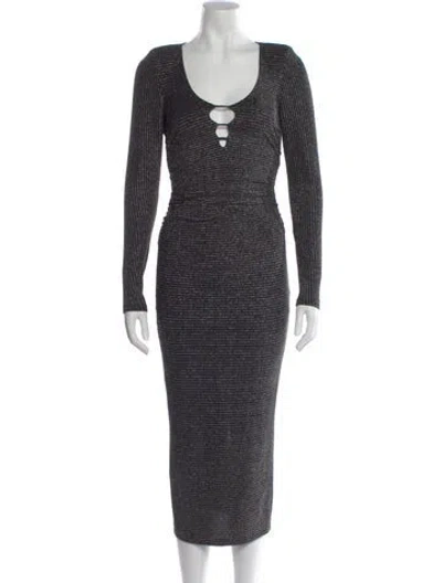 Pre-owned Ramy Brook Nylon Midi Length Dress In Multi