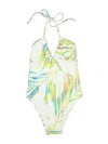 Ramy Brook One Piece Swimsuit In White