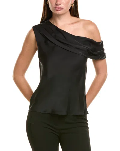 Ramy Brook One-shoulder Top In Black