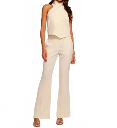 Ramy Brook Orian Flare Leg Pants In Ivory In Neutral