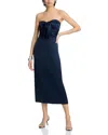 Ramy Brook Orion Midi Dress In Blue