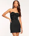 Ramy Brook Orion Strapless Mini Dress In Black
