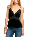 Ramy Brook Otis Velvet Camisole In Black