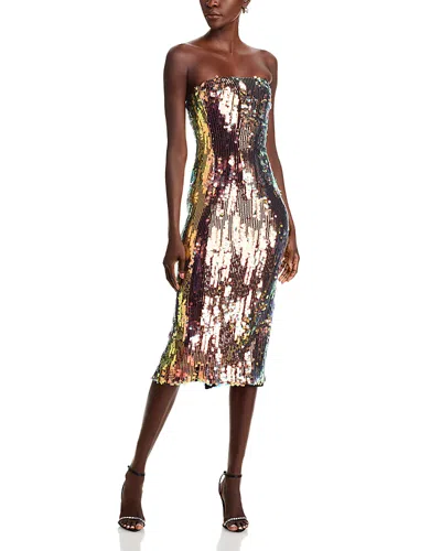 Ramy Brook oz Embellished Midi Dress - Exclusive In Iridescent Sequin