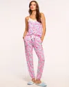 Ramy Brook P. J. Salvage X  Ciara Cami Pajama Set In Ivory Flower