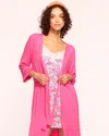 Ramy Brook P. J. Salvage X  Elyse Robe In Rose