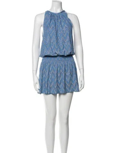 Pre-owned Ramy Brook Paisley Print Mini Dress