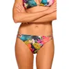 Ramy Brook Palm Lisa Bikini Bottoms In Multi Combo Black