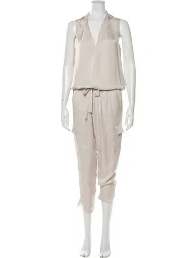 Pre-owned Ramy Brook Pant Set In Neutral