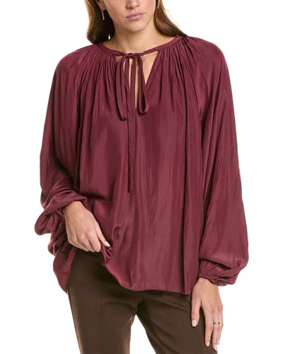 Ramy Brook Paris Top In Burgundy