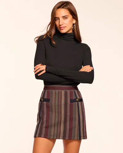 Ramy Brook Patty Tweed Mini Skirt In Multi
