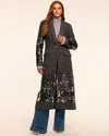 Ramy Brook Paul Wool Blend Embellished Coat In Multi