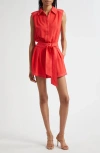 Ramy Brook Paz Relaxed Button Front Romper